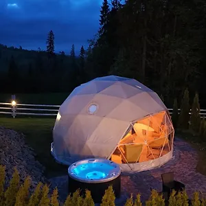 Luksusowy namiot Mountain Glamp & Jacuzzi, Zakopane